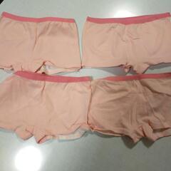 【新品】女の子　ショーツ　パンツ　ボクサーパンツ　 120 4枚セットの画像