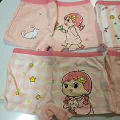 【新品】女の子　ショーツ　パンツ　ボクサーパンツ　 120 4枚セットの画像