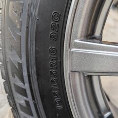 195/65R15 スタッドレス　ホイール付き　４本の画像