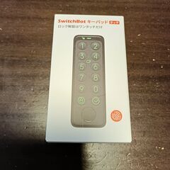★★★　SwitchBot キーパッドタッチ 指紋認証パッド　★★★