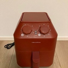 【美品】レシピ付き　レコルト　エアーオーブン　recolte