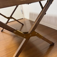 ハイランダー　ウッドテーブルの画像