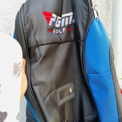 PGM ゴルフバッグ 大型 黒・青の画像