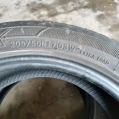 中古タイヤ#205/50R17 2本 ジーテックス の画像
