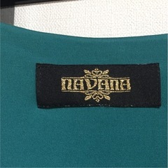 ナバーナ　エメラルド　チュニックワンピースの画像