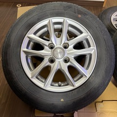 13インチ 5J 4穴 PCD100 GRASS アルミホイールの画像