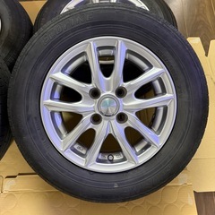 13インチ 5J 4穴 PCD100 GRASS アルミホイールの画像