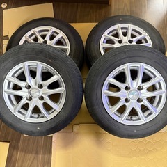 13インチ 5J 4穴 PCD100 GRASS アルミホイール