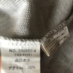 半袖　グレー　ボタントップスの画像
