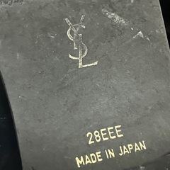 YSL　イヴ・サンローラン Maid in Japan メンズ 革靴 28cmの画像