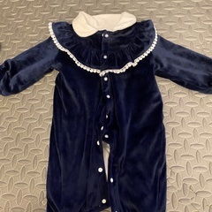 女の子　ベビー服　厚手ロンパース
