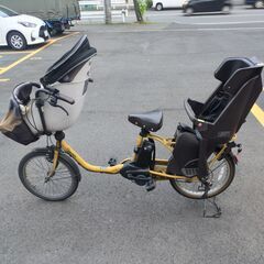 🍎2022年製 パナソニック 電動自転車 子供乗せ ギュットクルーム DX  BE-ELFD033の画像