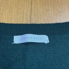 セーター　深緑の画像