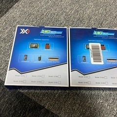 2セット！ワイヤレスヘッドセットマイク2.4G×2セットの画像