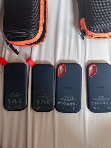 SanDisk Extreme Portable SSD ×4