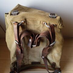 【あげます】ビンテージバックパック（リュックサック）の画像