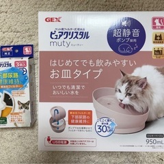 【猫用】自動給水器＋未使用フィルター1個