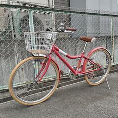 24インチ6段変速自転車　小学生用