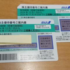 【全国発送・ネット決済可】ANA 全日空 株主優待（航空機割引）...