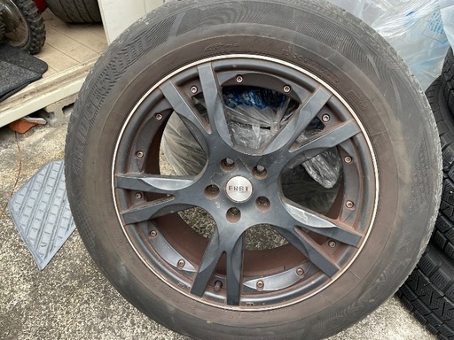 ボルボxc90他　BSレグノ　18インチ社外アルミ