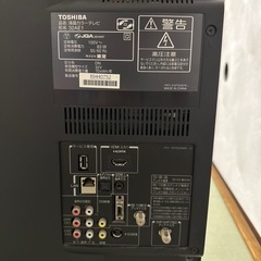 TOSHIBA液晶テレビの画像