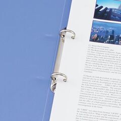 リヒトラブ　リングファイル　A4タテ　背幅27mm　F-867  4冊の画像