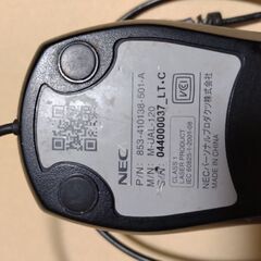 マウス　NEC　ジャンクの画像