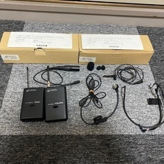 ヘッドセットマイク・ピンマイク　アツデンAZDEN B帯30チャ...