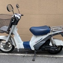 スズキ　スーパーモレ　2スト　原付　の画像