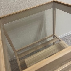 【セット】IKEA  サイドテーブルとティッシュケースの画像
