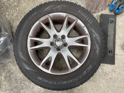 ボルボxc90他　純正アルミスタッドレス4本