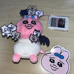 おぱんちゅうさぎ　ぬいぐるみ　ストラップ