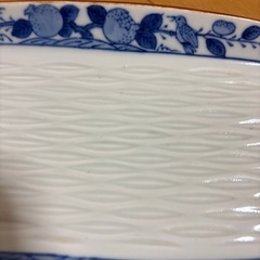 決まりました!ガレージセール　10.スクエア 和皿　横24cm　焼き魚にいいかも？の画像