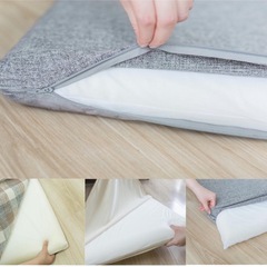 【カバー2枚付き】長座布団　ごろ寝マットの画像