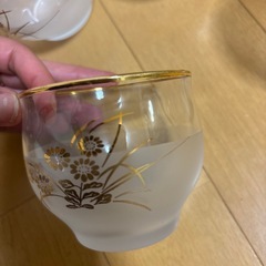 決まりました!ガレージセール　12.涼しげな夏用グラス　5個セットの画像