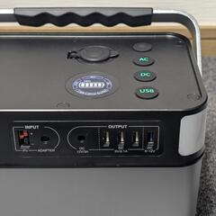 【値下げ】ポータブル電源 定格500w 正弦波 容量505Whの画像
