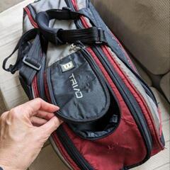 テニスバッグ　Wilsonトーナメントバッグ　ラケットバッグの画像