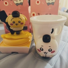 ちいかわちゃん白と、ハチワレくんの交換
