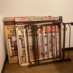 西松屋　クルーミー　ベビーゲート　2コセット