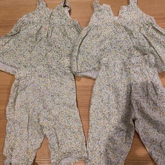 子ども服　80 夏用　H&M上下セットの画像