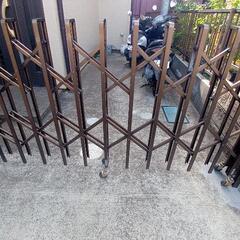 値引き可能●美品●LIXIL●アコーディオン門扉●外してもらえる...