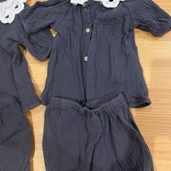 子ども服　夏用上下セット　H&M 80  2着の画像