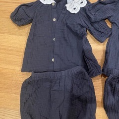 子ども服　夏用上下セット　H&M 80  2着の画像