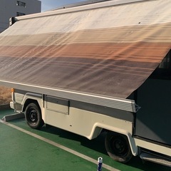 トヨタハイエースキャンピングカー車検あり⭐︎ソーラーパネル着きの画像