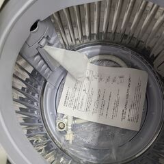 J9588　SHARP　シャープ　6.0kg洗濯機　ES-GE6E　2021年製　動作確認、クリーニング済み　【リユースのサカイ柏店】参考価格42,546円の画像