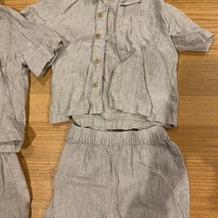 子ども服　夏用上下セット　80 H&M 2着の画像