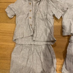 子ども服　夏用上下セット　80 H&M 2着の画像