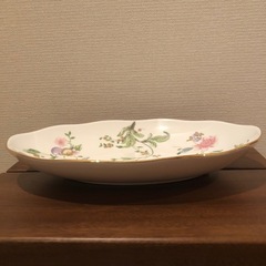 ウエッジウッド🇬🇧お皿　スイートプラム　25.5㎝　新品未使用の画像