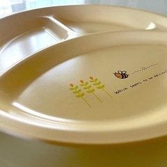 ランチプレート　蜂柄27㎝　
　　の画像