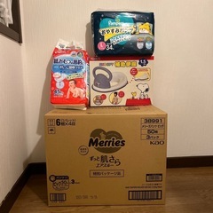 メリーズビッグパンツ　　おやすみパンツ　Lサイズ　補助便座